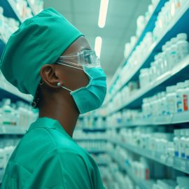 portrait-female-pharmacist-working-drugstore portrait-female-pharmacist-working-drugstore